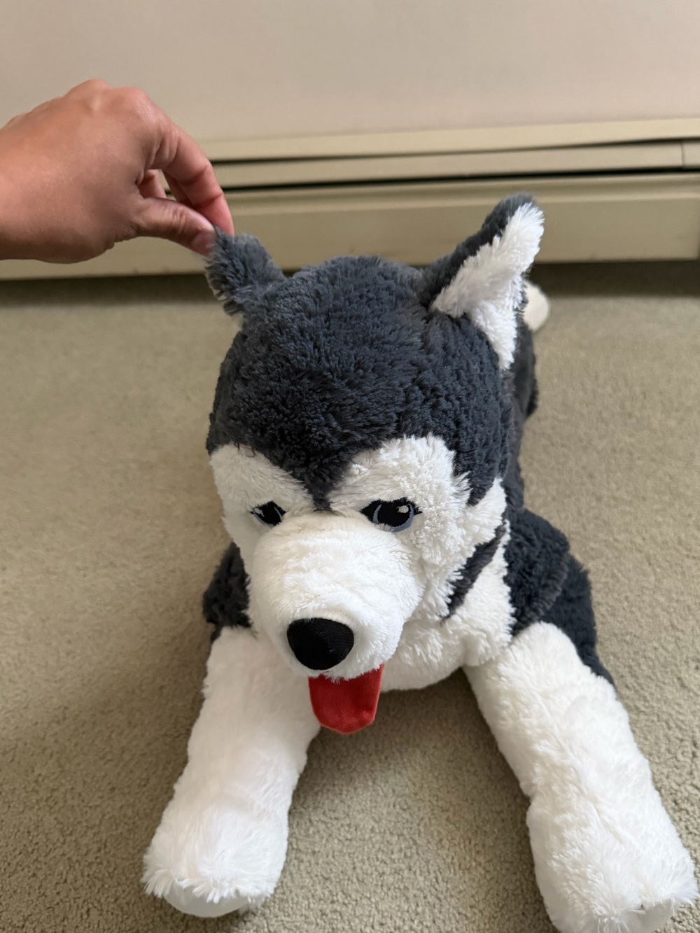 Plush Husky Dog